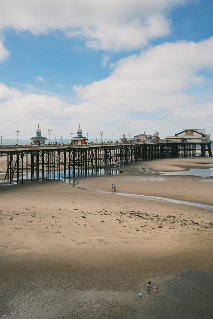 Blackpool Beach, UK