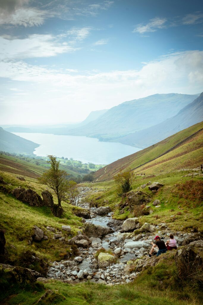View of the Lake District, UK