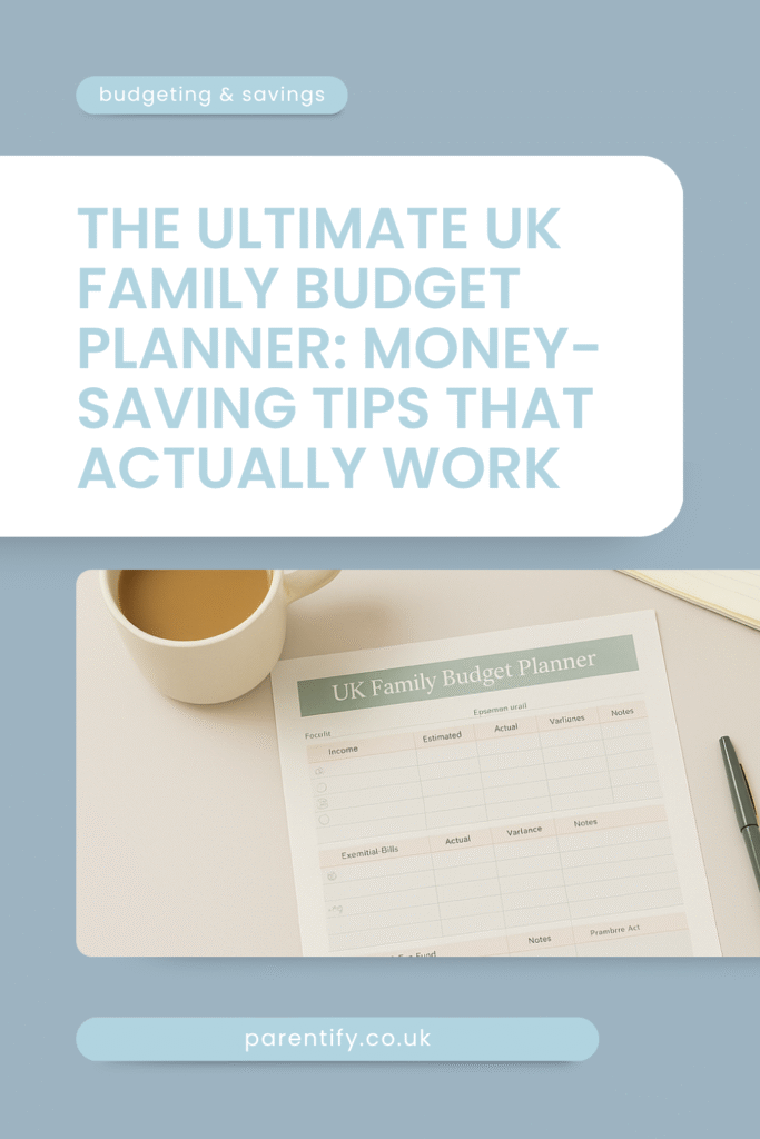 Money-saving tips for UK families